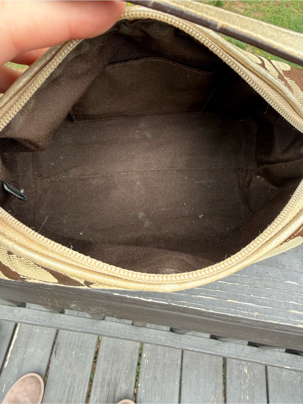 Coach Signature Patchwork Mini Bag - Picture 6 of 7